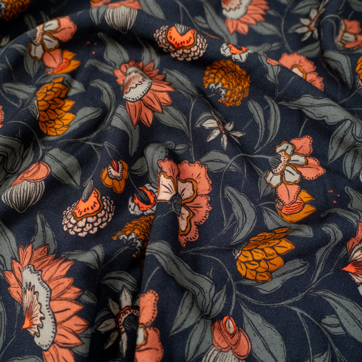 Viscose motif floral