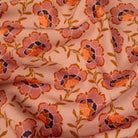 tissu viscose à fleurs