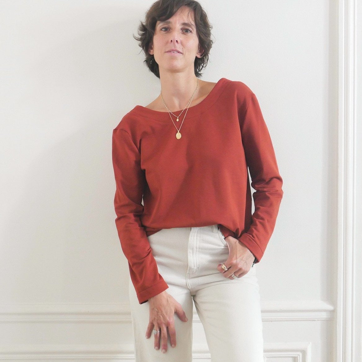 Tutoriel vidéo duo de patron de gilet pour femme et enfant