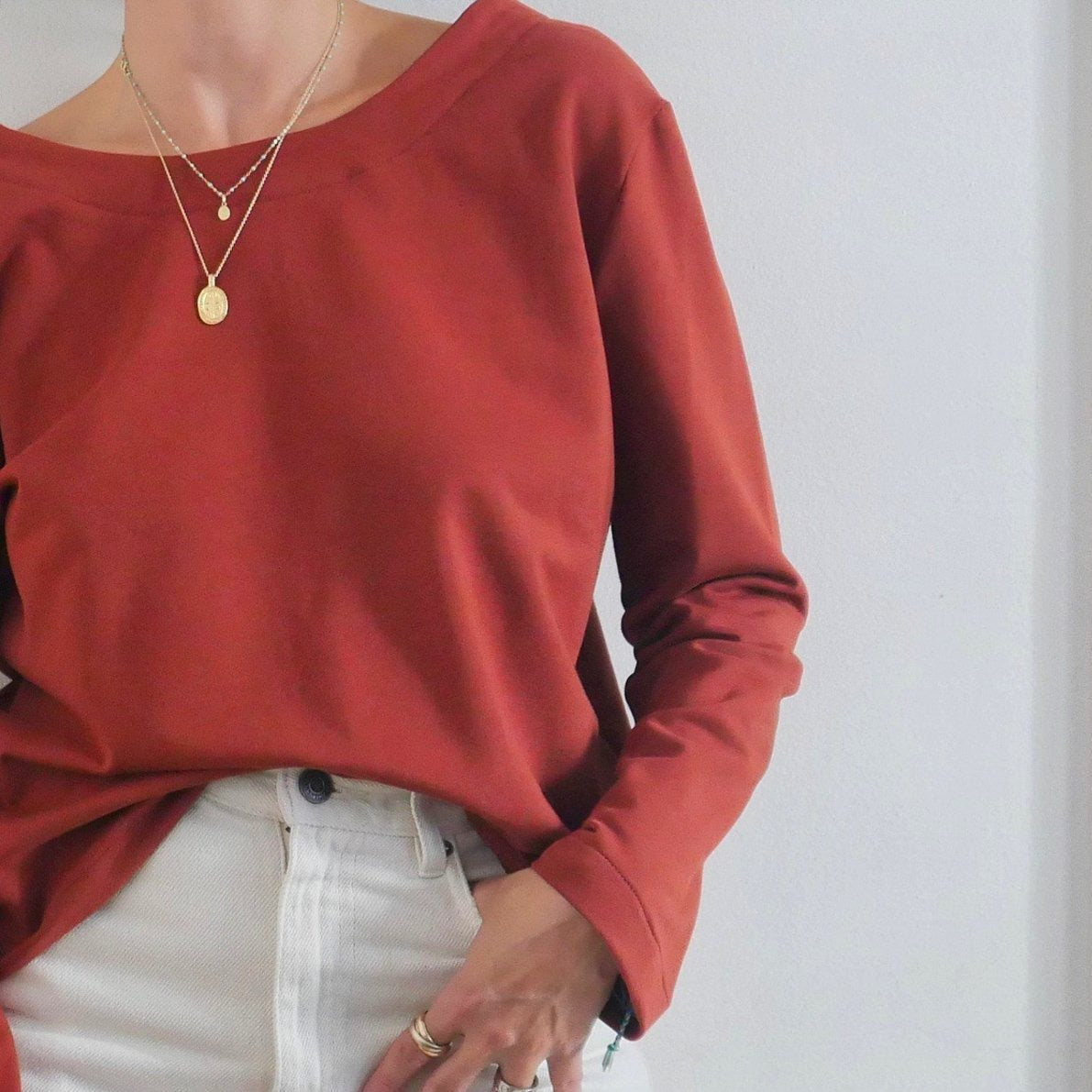 Couture de gilet sans manches pour mère et fille