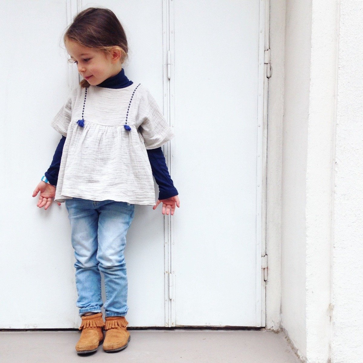 Couture de blouse pour femme et enfant