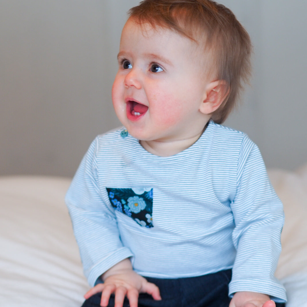 Patron couture tee-shirt pour bébés