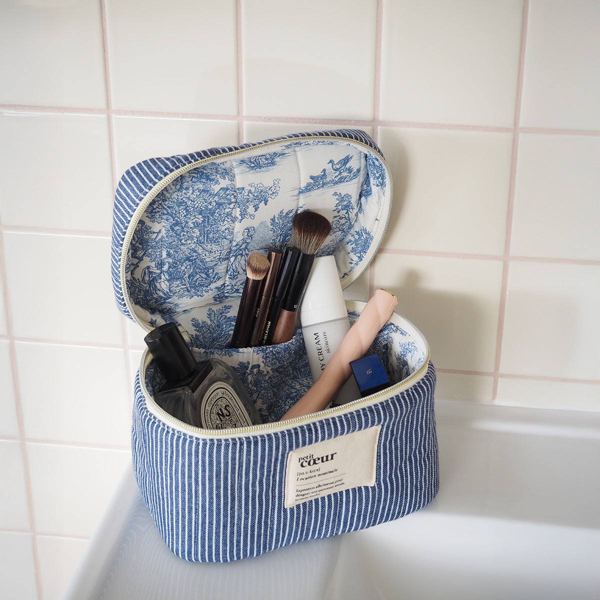 patron de couture de trousse vanity
