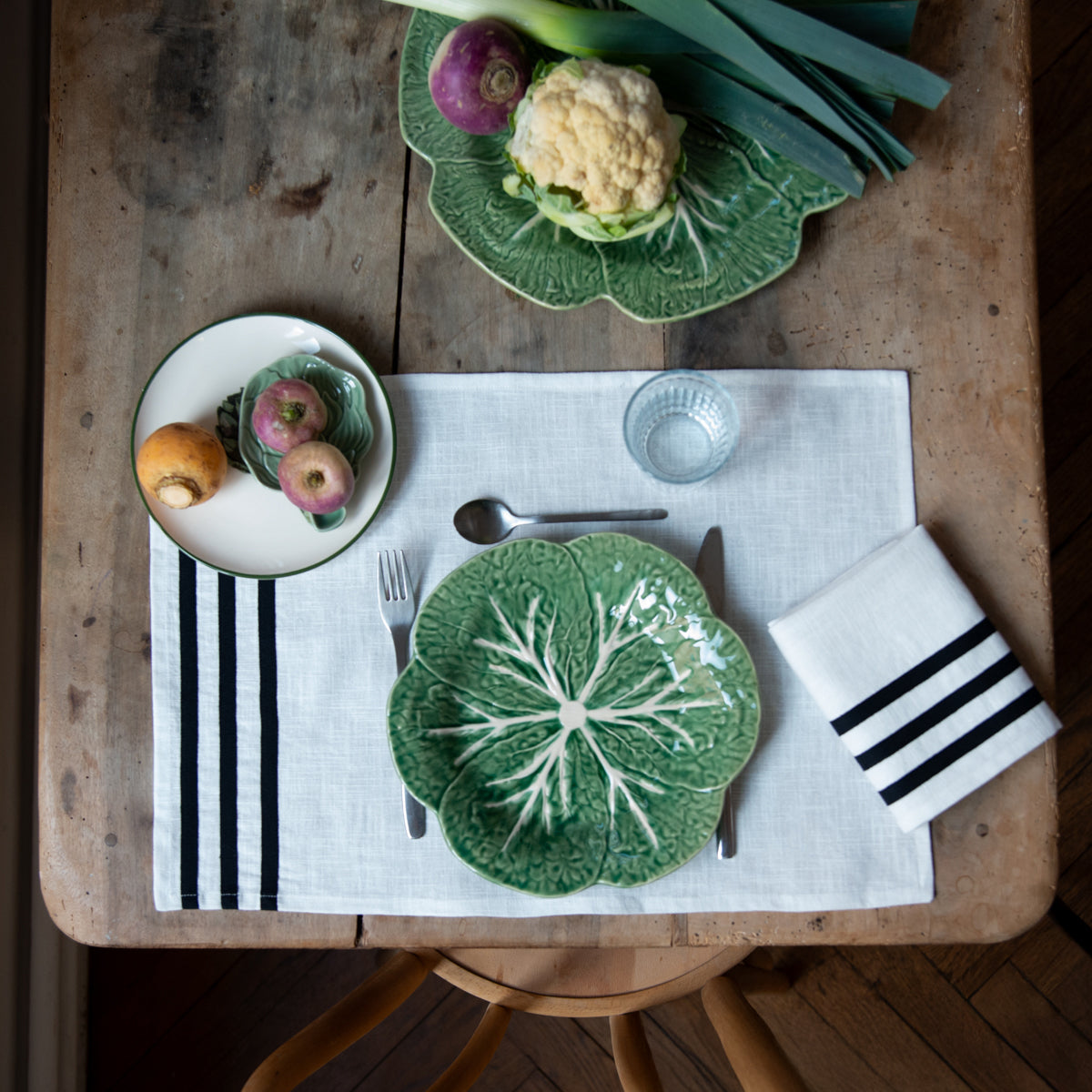 Patron de couture set de table et serviette