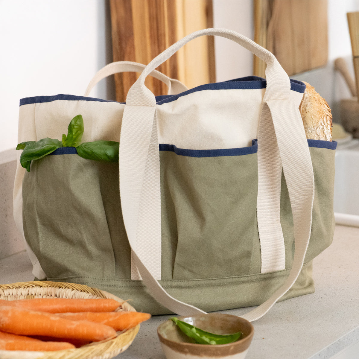 coudre un sac cabas avec de belles finitions