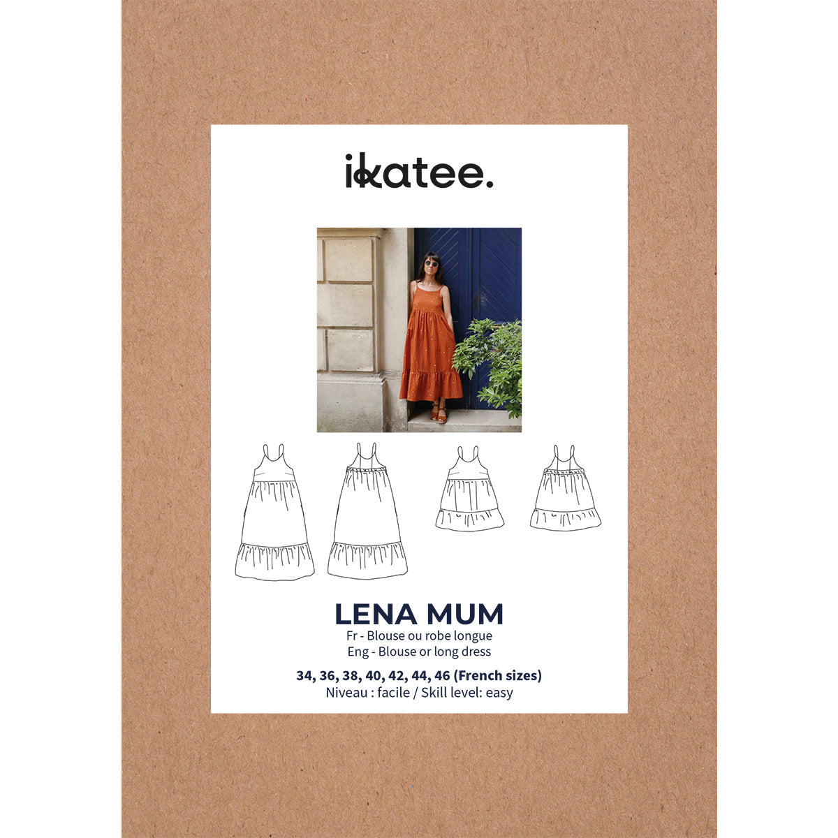 Patron de couture top robe femme