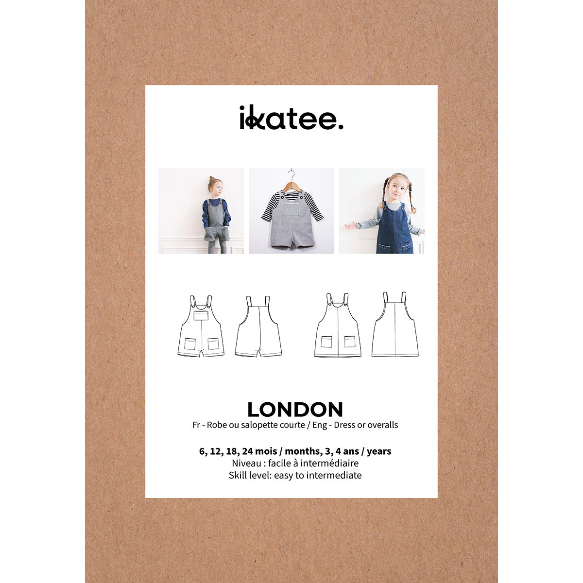 patron de couture salopette bébé