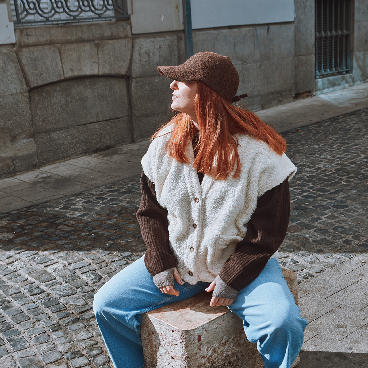 Paton de veste ou gilet sans manches femme