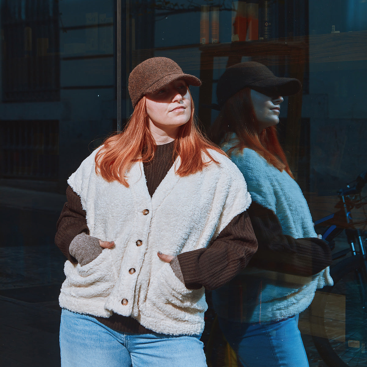 Paton de veste ou gilet sans manches femme