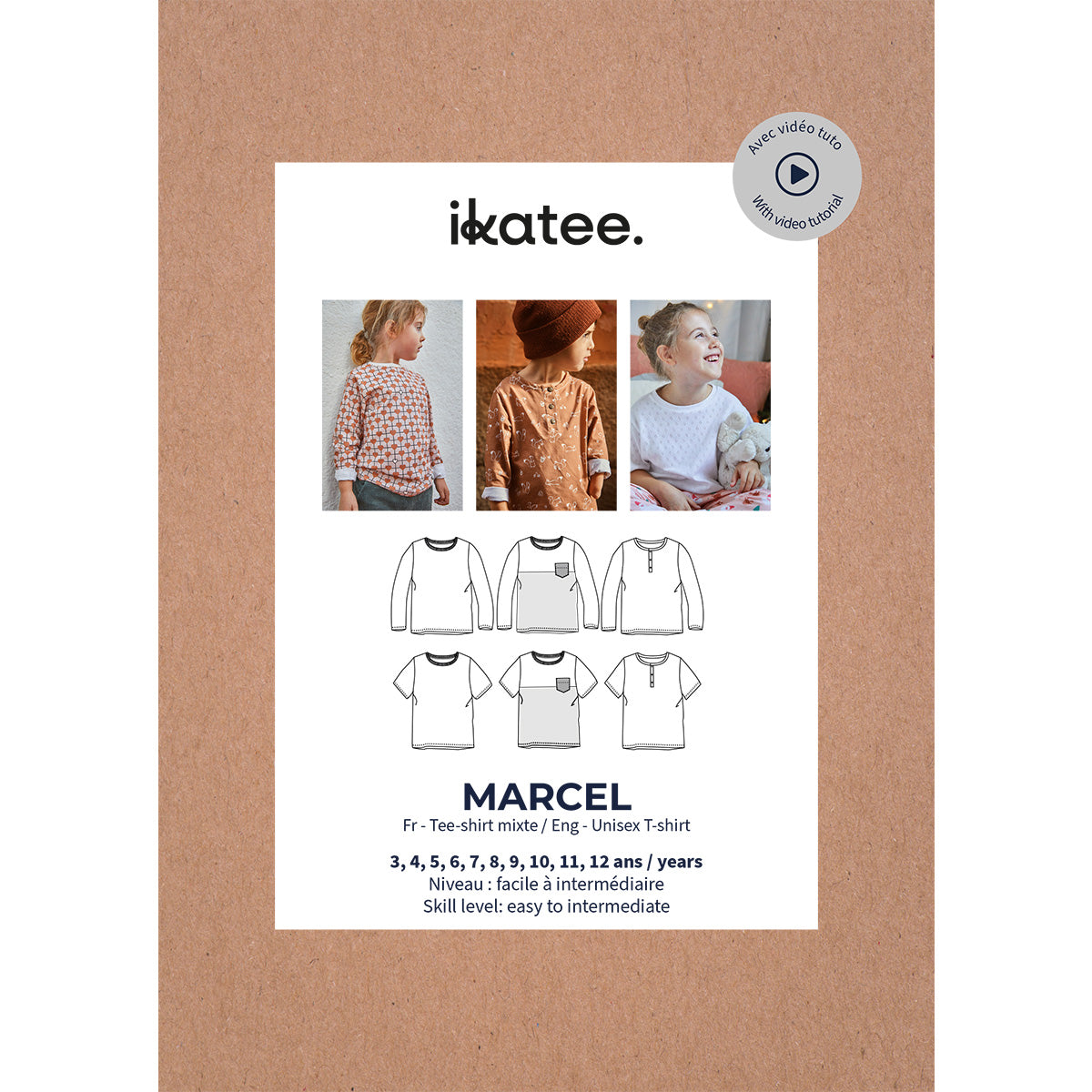 Patron de couture tee-shirt enfant