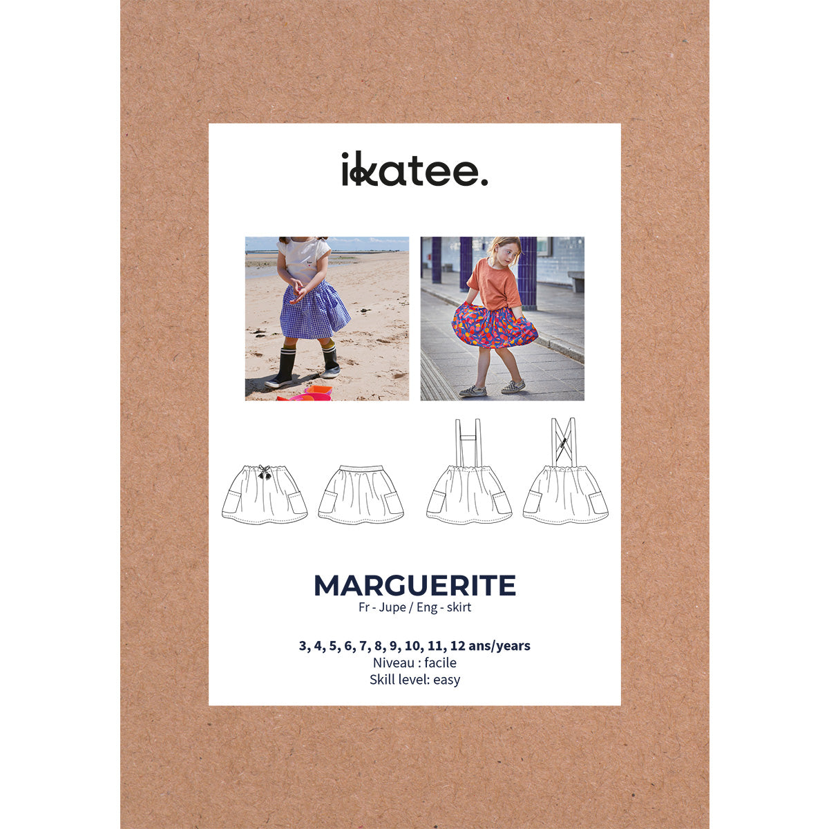 patron de couture jupe enfant