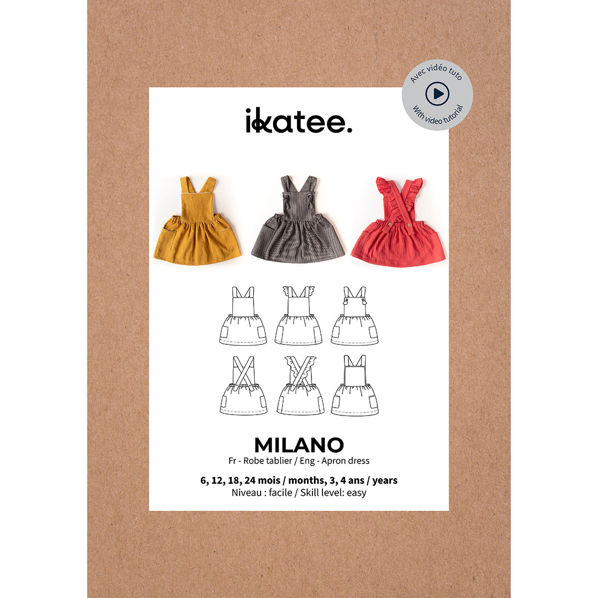 patron de couture robe bébé