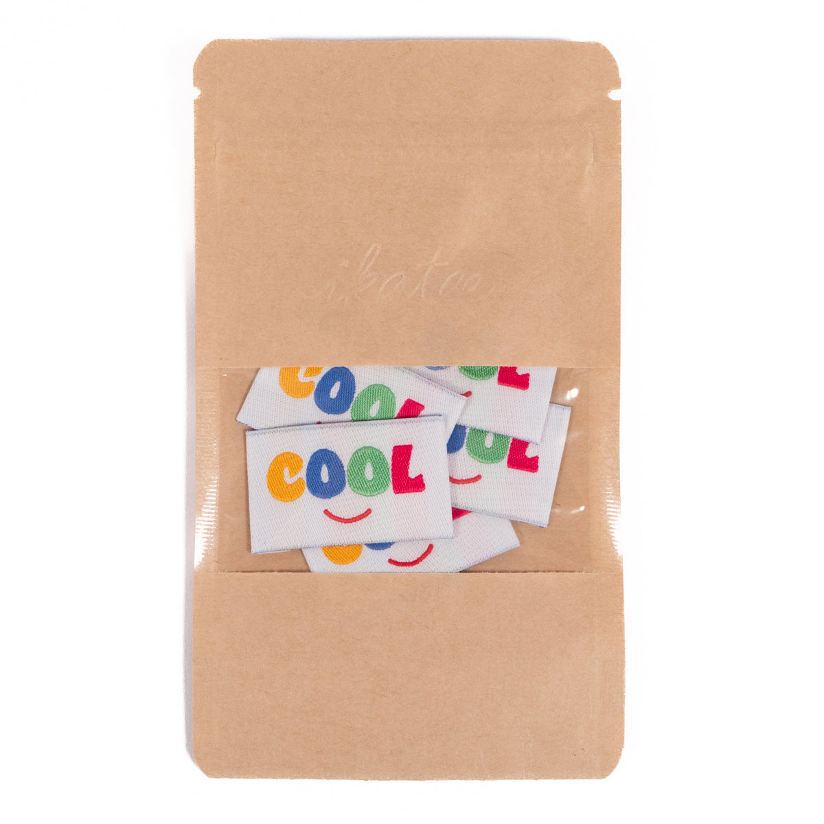 Lot d'étiquettes à coudre Ikatee