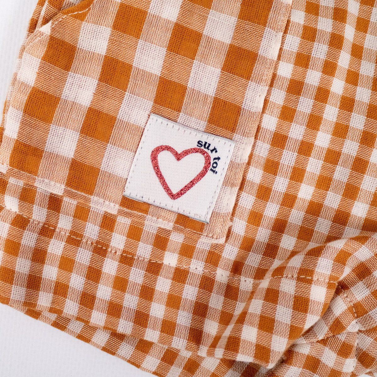 Étiquette vêtement couture enfant femme