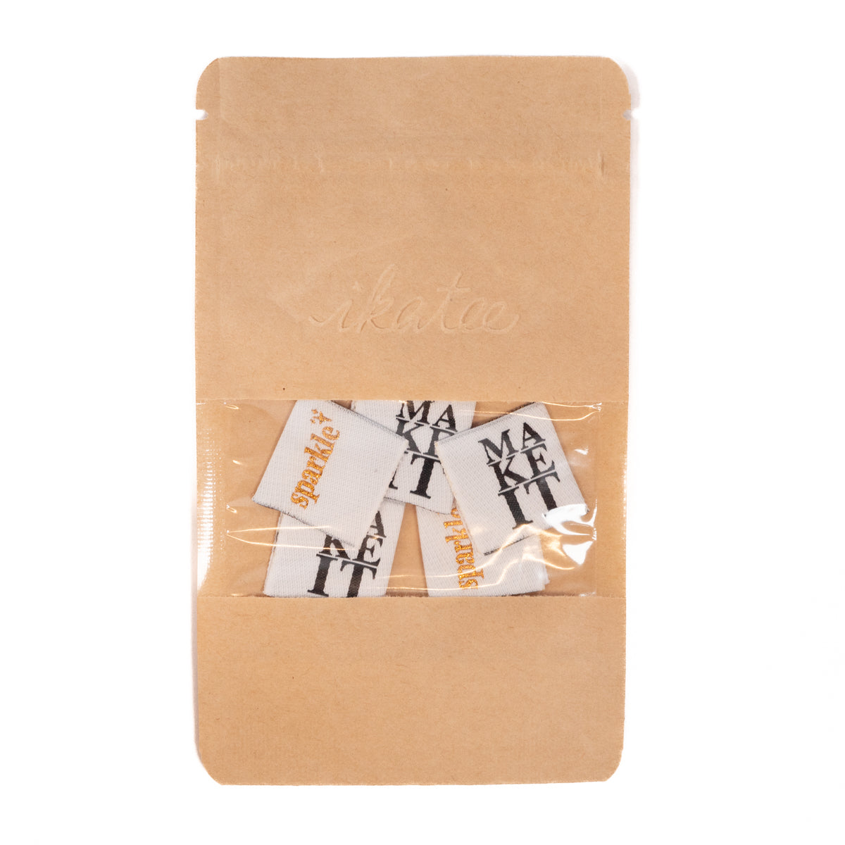 Étiquettes tissées belle qualité pour vêtements