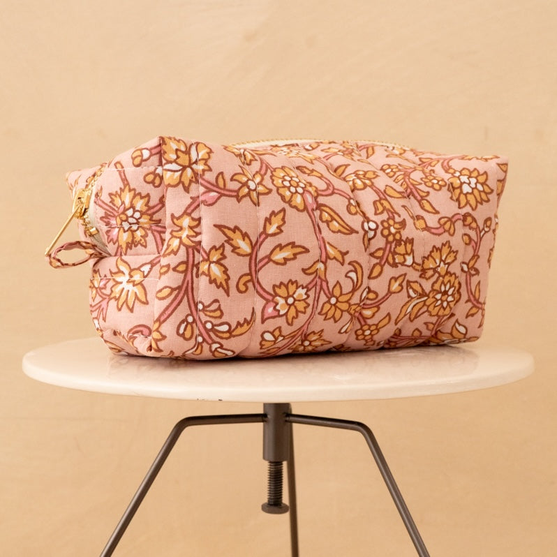 Coudre une trousse en indienne