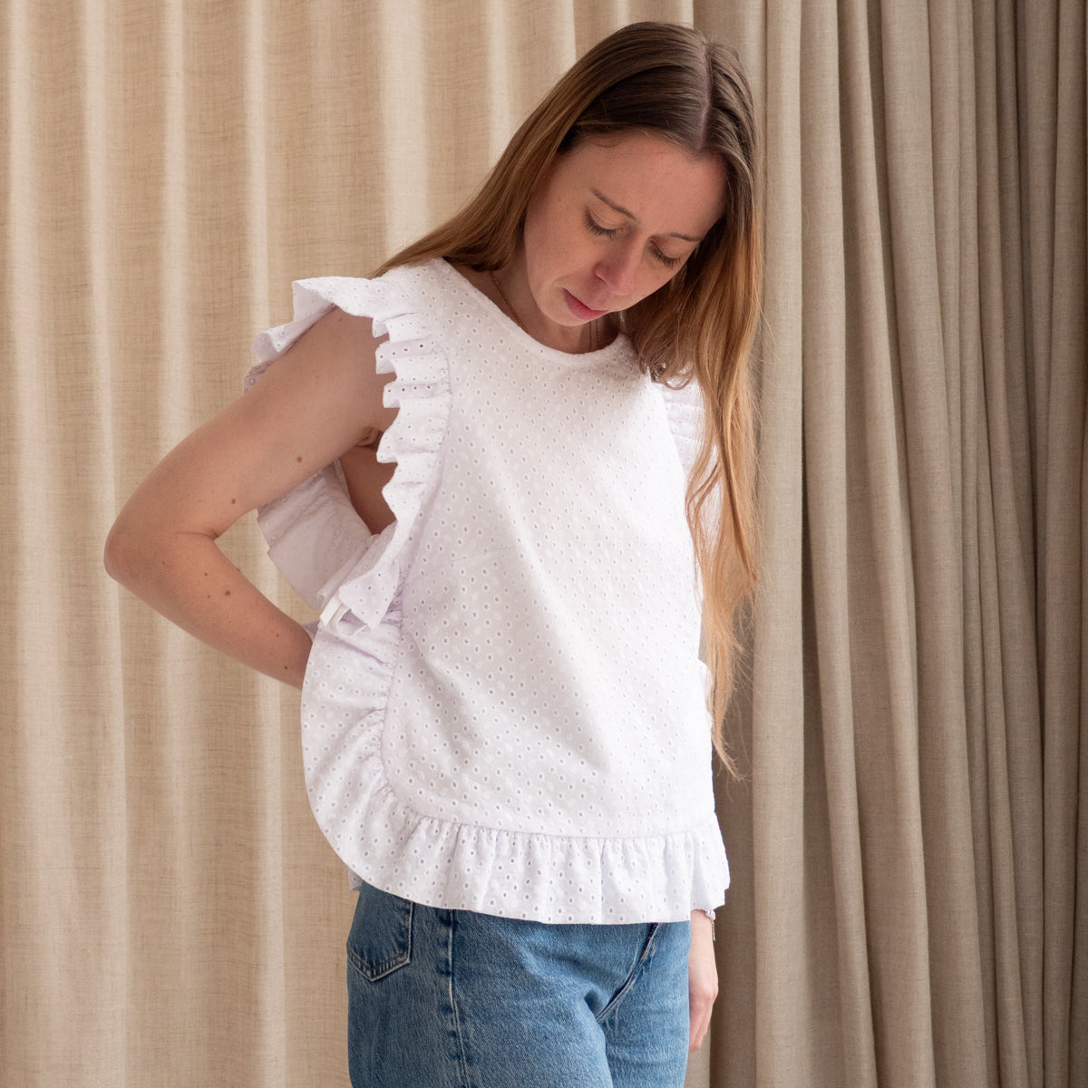 Coudre un pull sans manches femmes