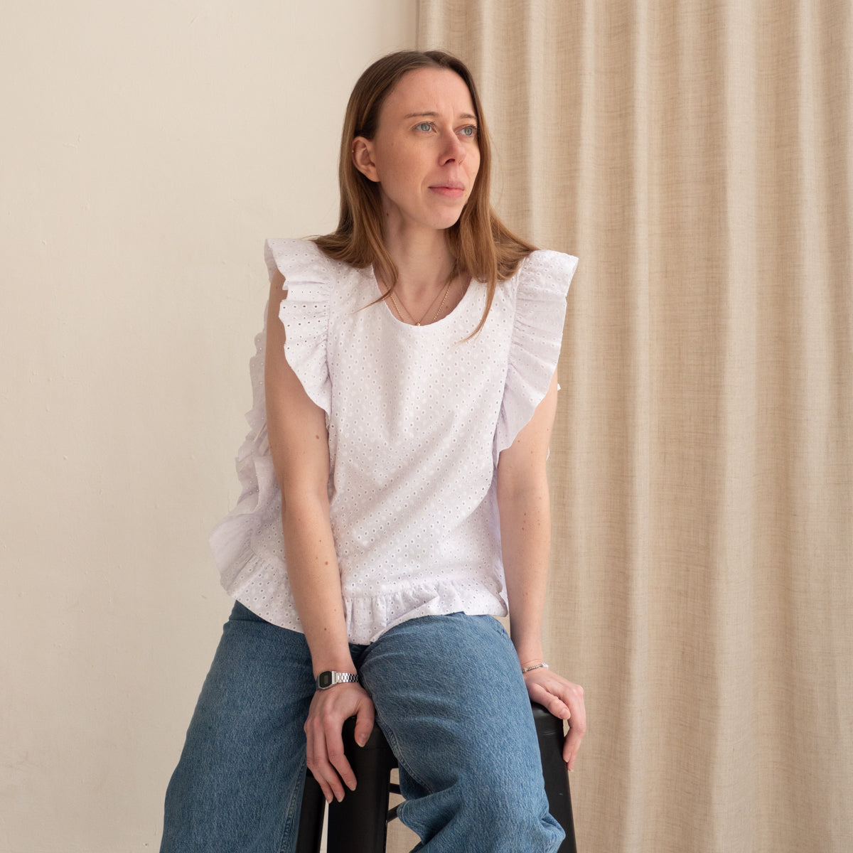 Patron de couture pull sans manches grande taille