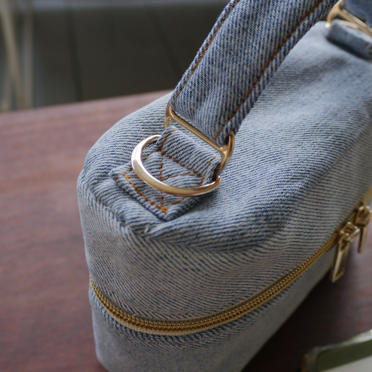 patron de couture de mini sac vanity