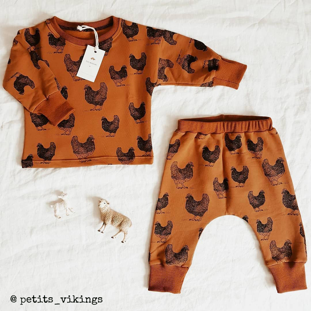 Couture pyjama court pour bébé