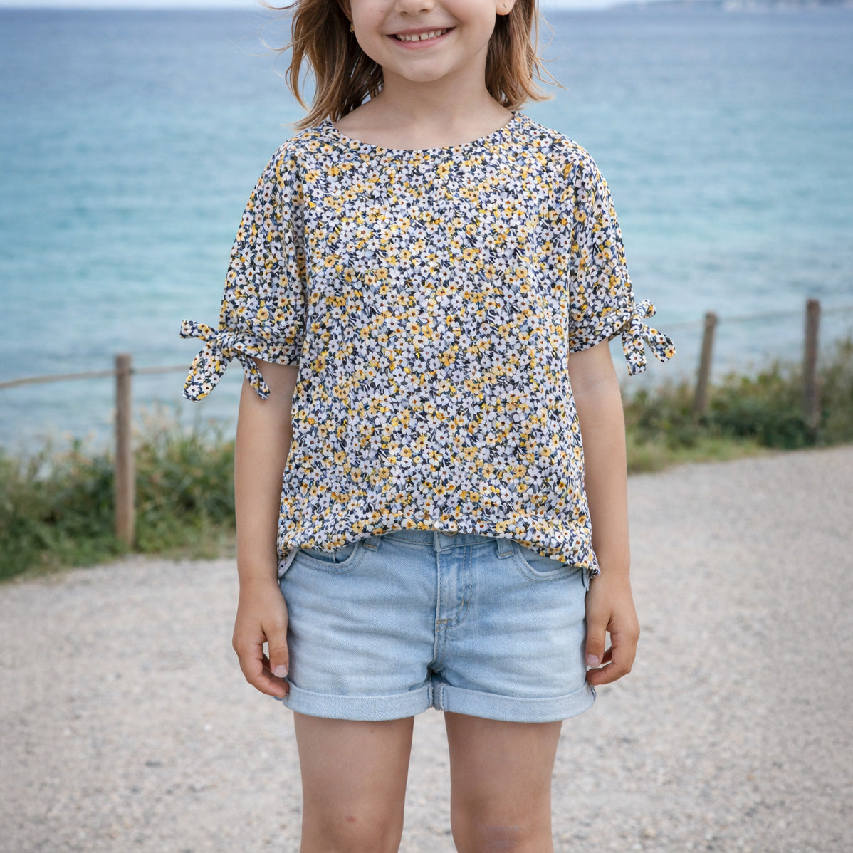 couture de top pour fillette