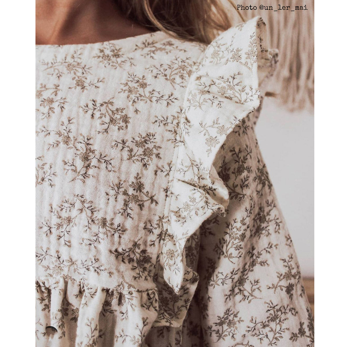 Patron de blouse et de robe