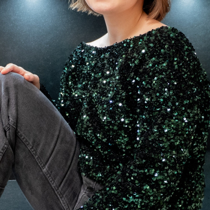 Patron de couture marinière sequins