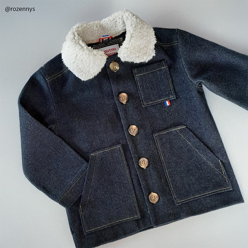 Patron couture veste en jean