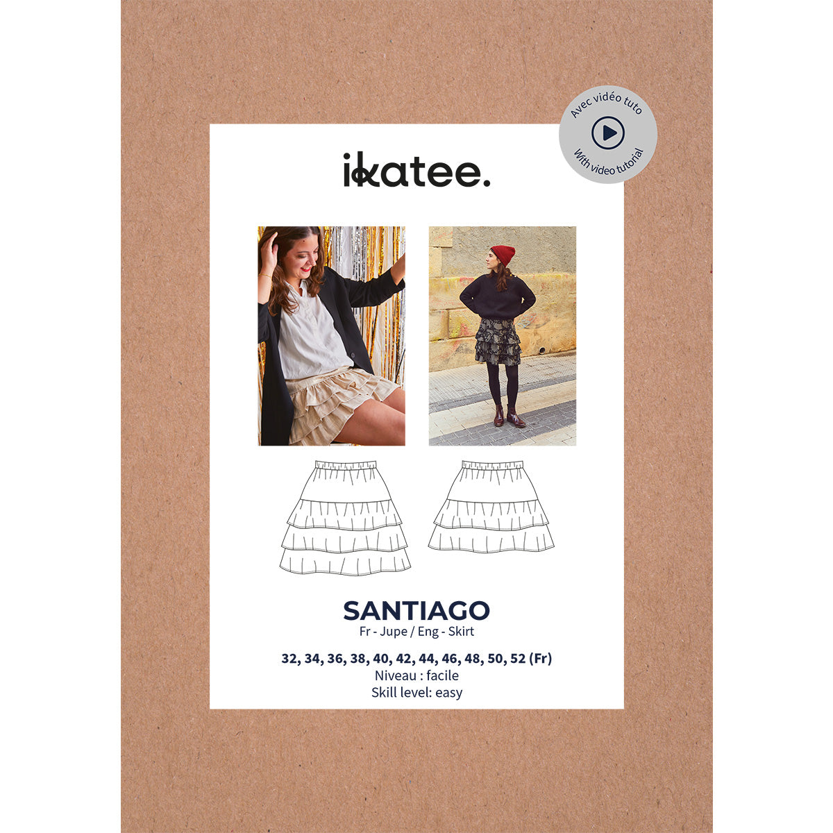 Patron de couture jupe femme