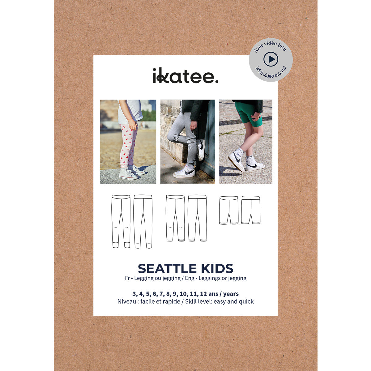 patron de couture legging enfant