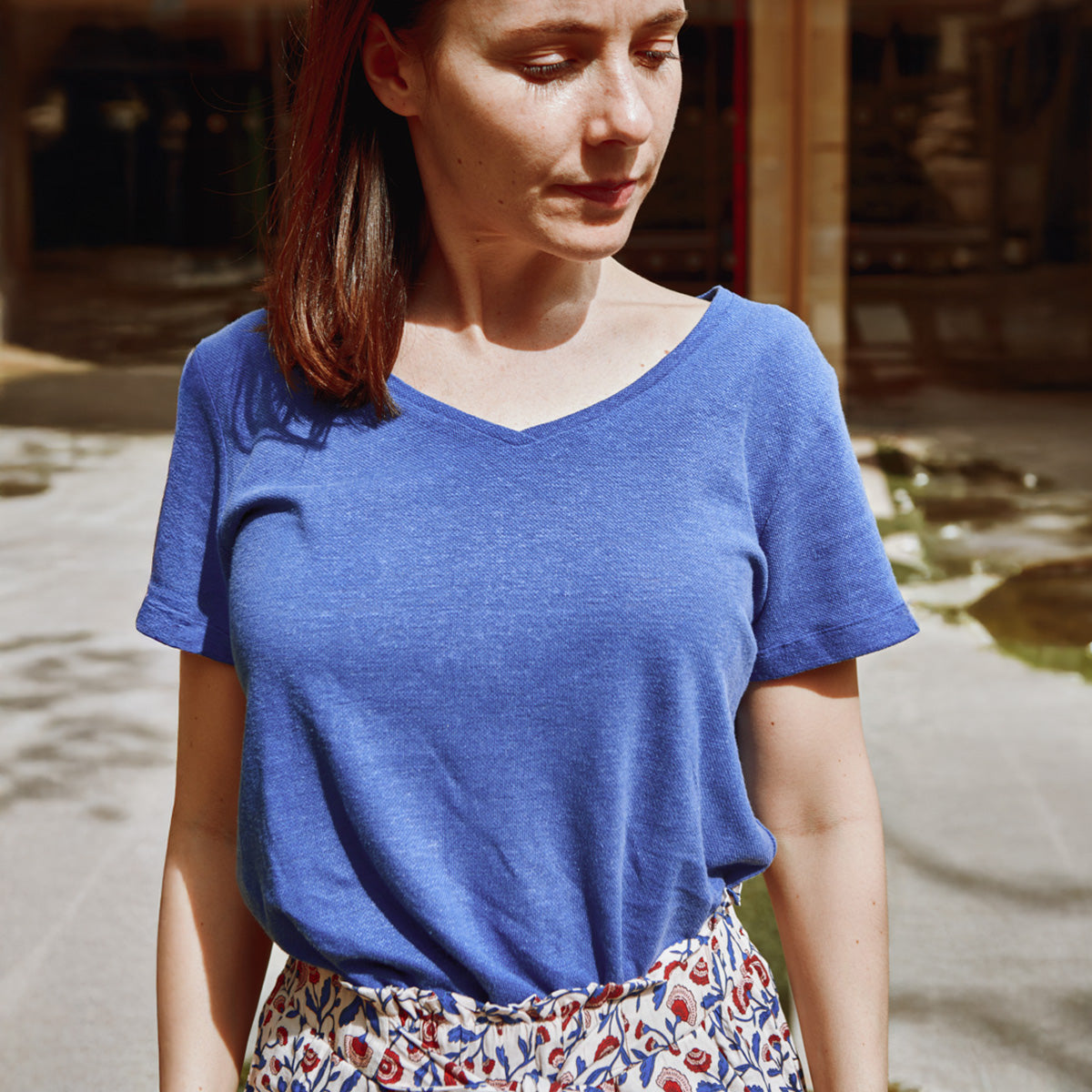 Coudre un t-shirt femme avec jolies finitions