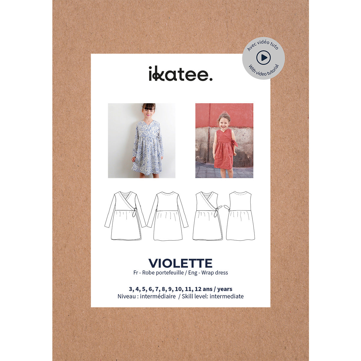 patron de couture robe fille