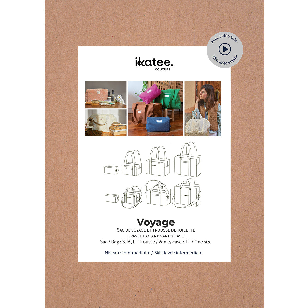 patron de couture sac de voyage