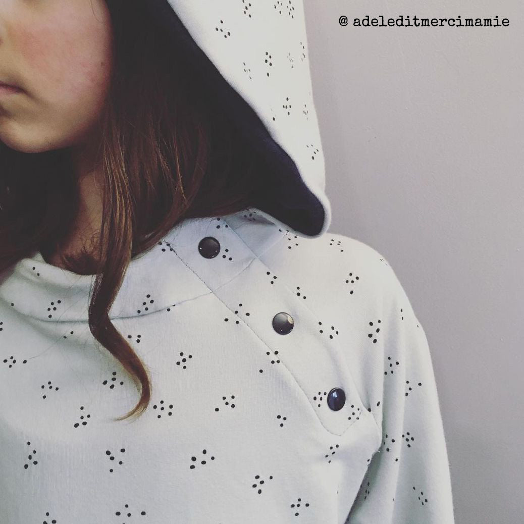 Patron sweat pour fille et garçon