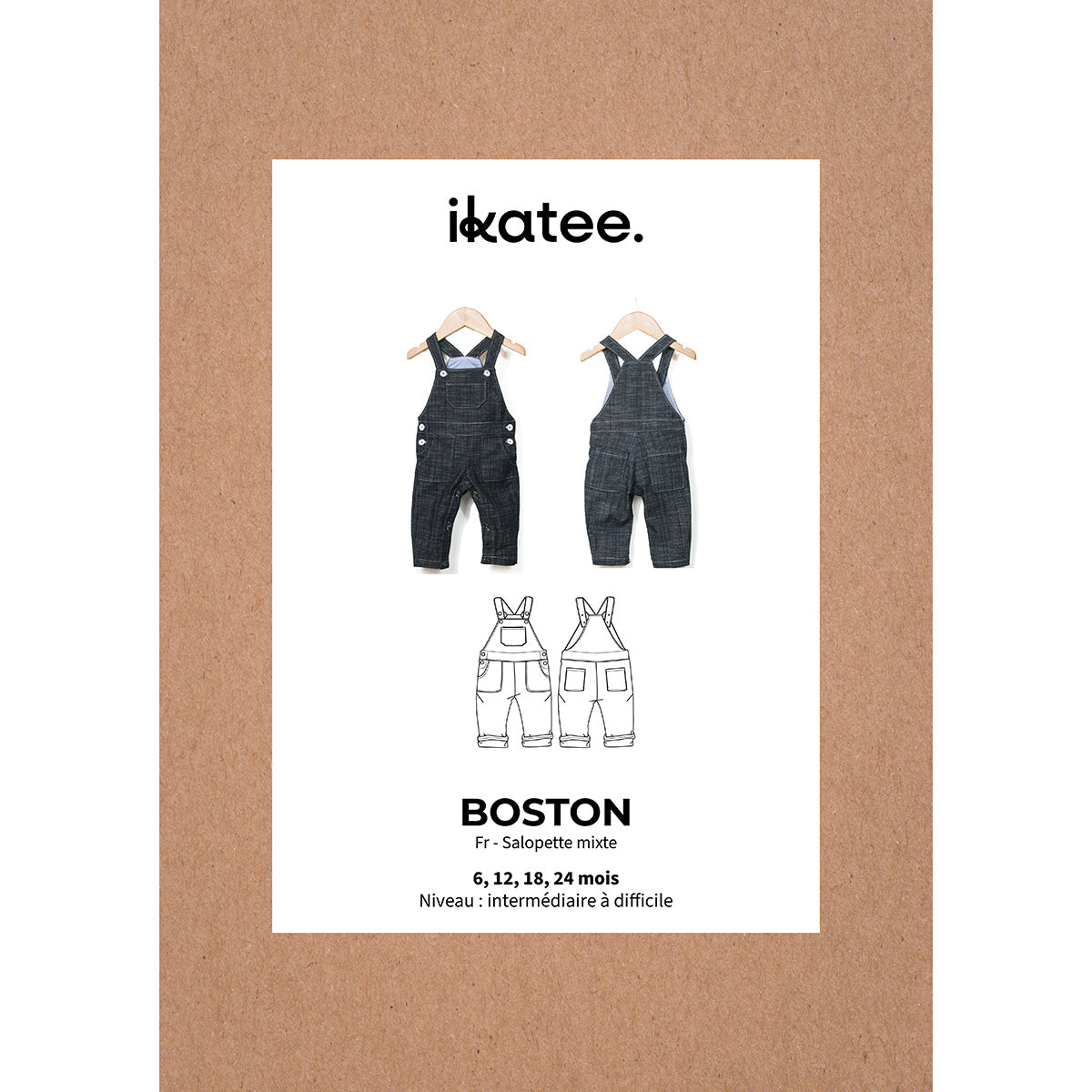 patron de couture salopette bébé