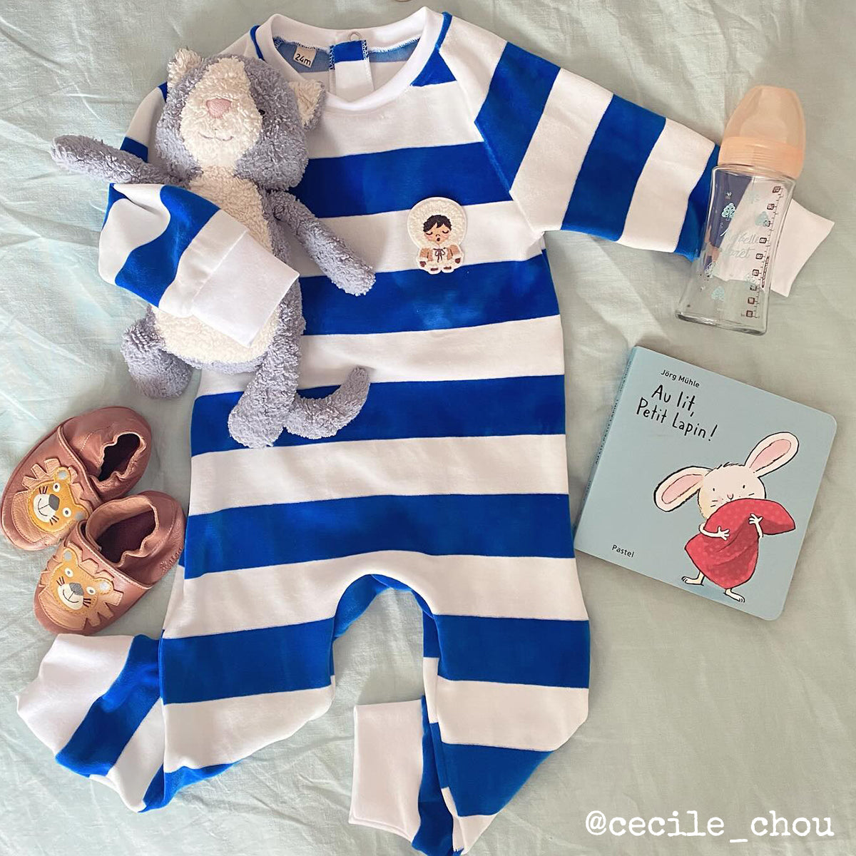 Coudre un pyjama bébé projetable