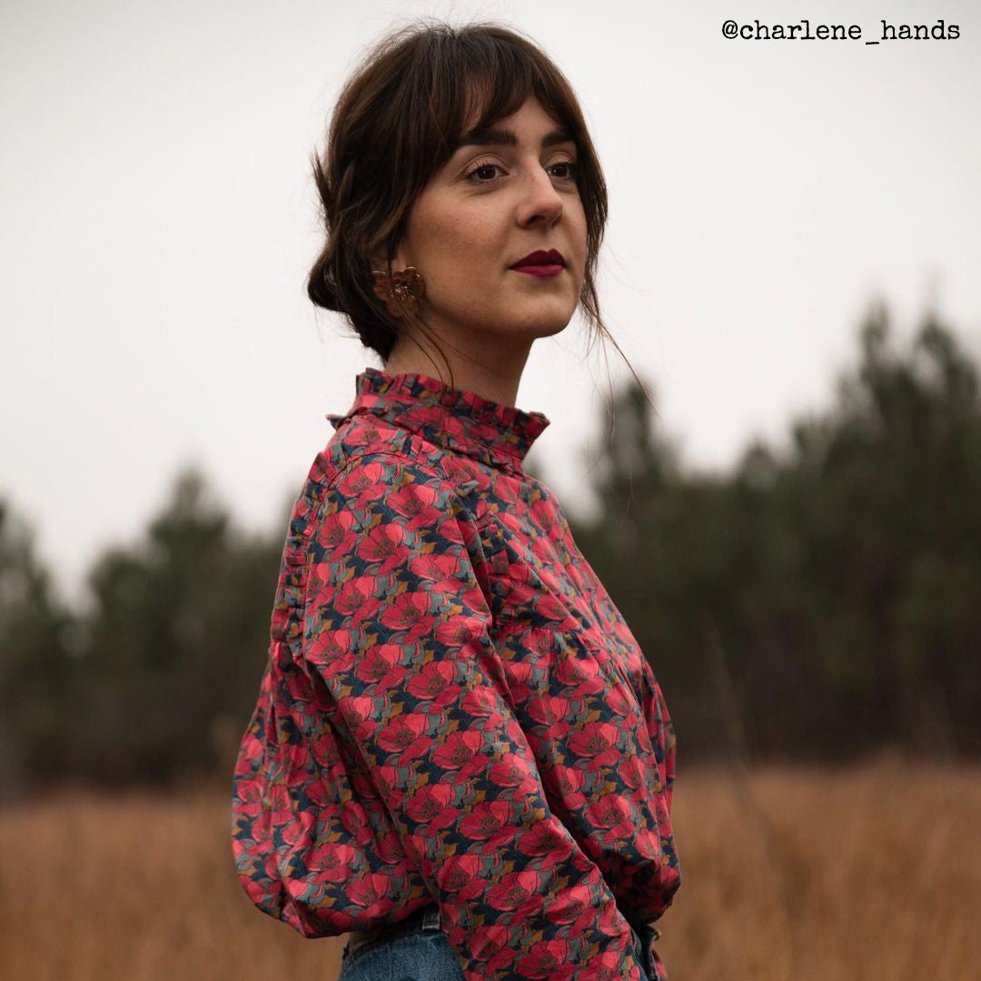 Couture de blouse et robe pour femme