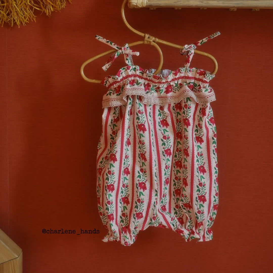 patron couture bébé barboteuse