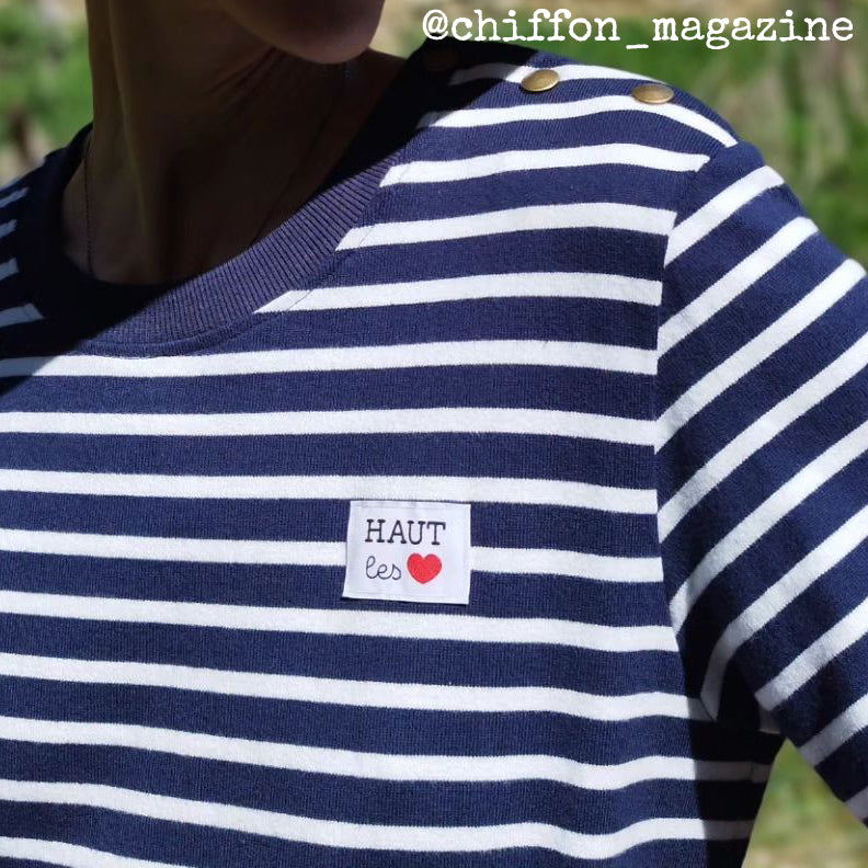 Étiquettes tissées uniques mode enfant femme