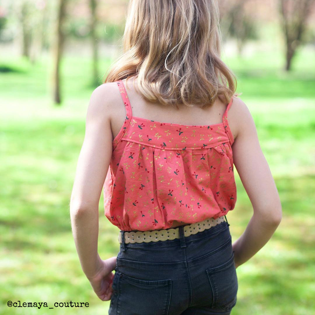 Patron de top et robe format papier