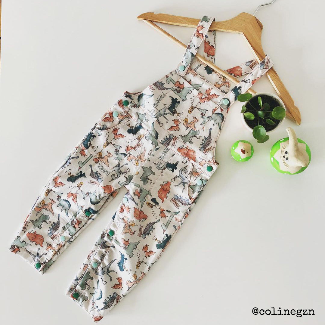 Couture de salopette pour bébé