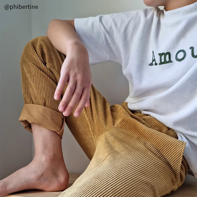 patron de couture de pantalon élastiqué