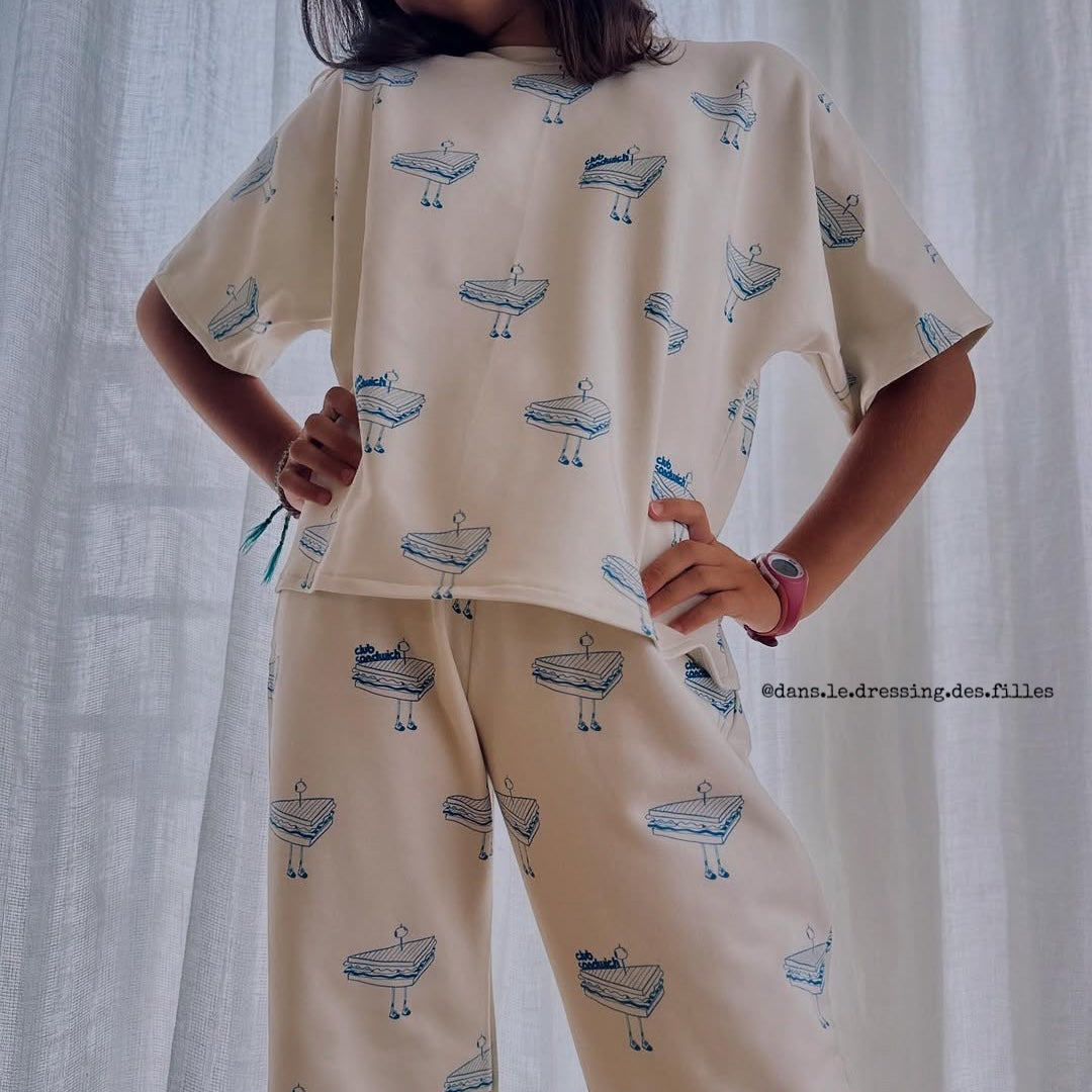 Patron pyjama jeune fille