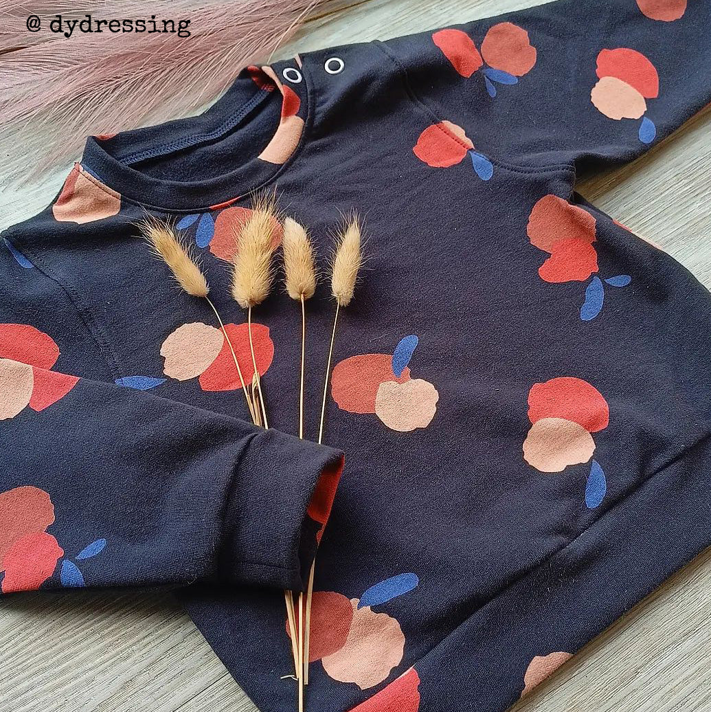 Patron de sweat manches longues pour bébé