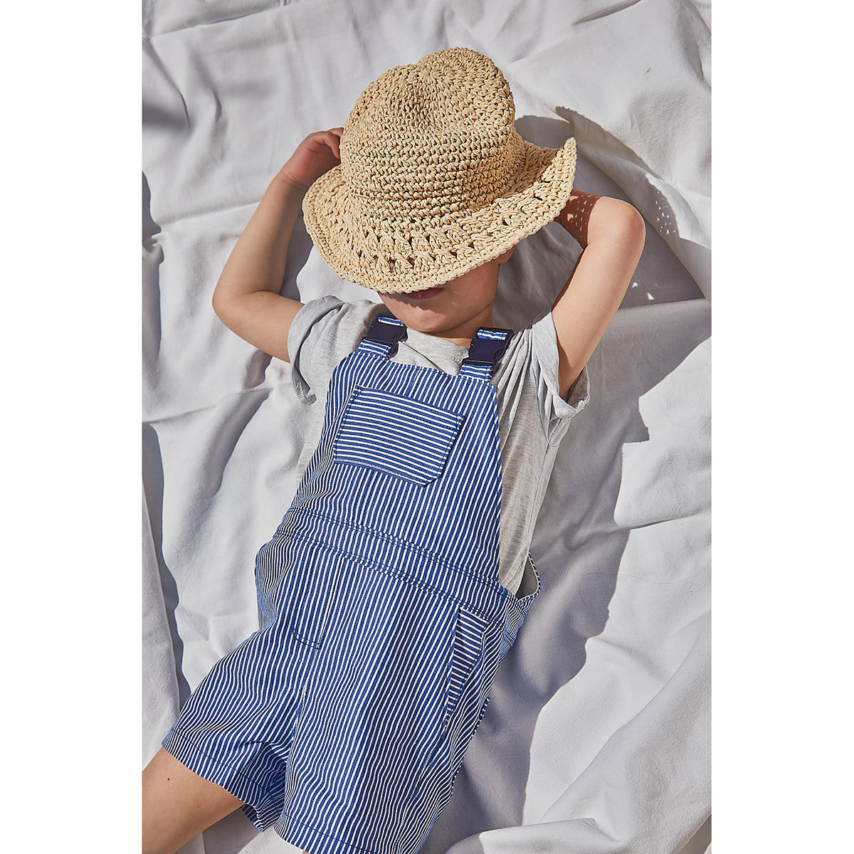 patron salopette courte pour enfant