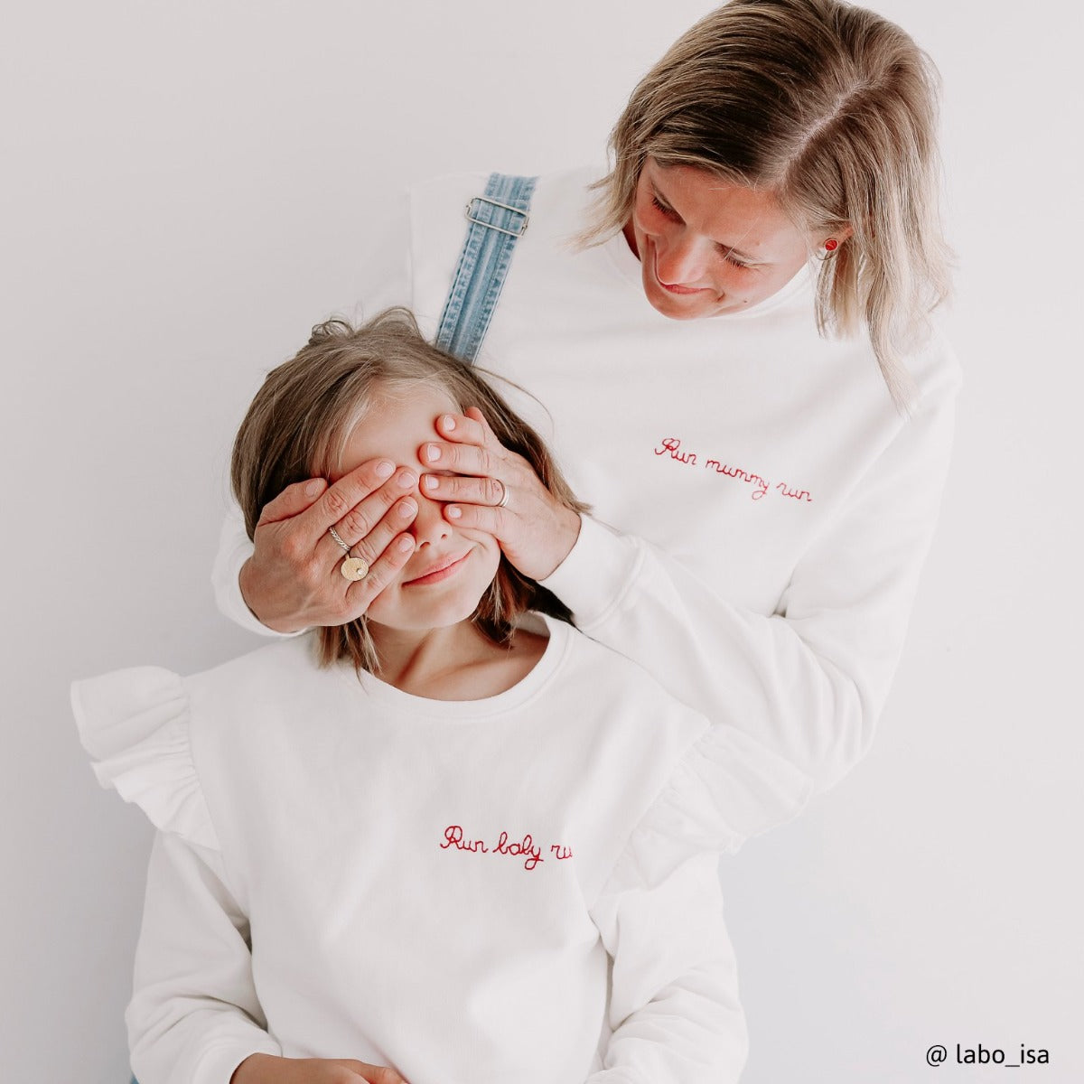 Tutoriel vidéo duo de patron de sweat et robe pour femme et enfant