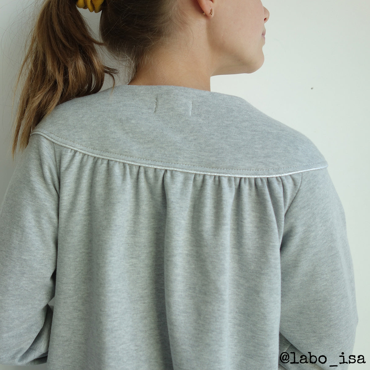 Patron gilet avec volants