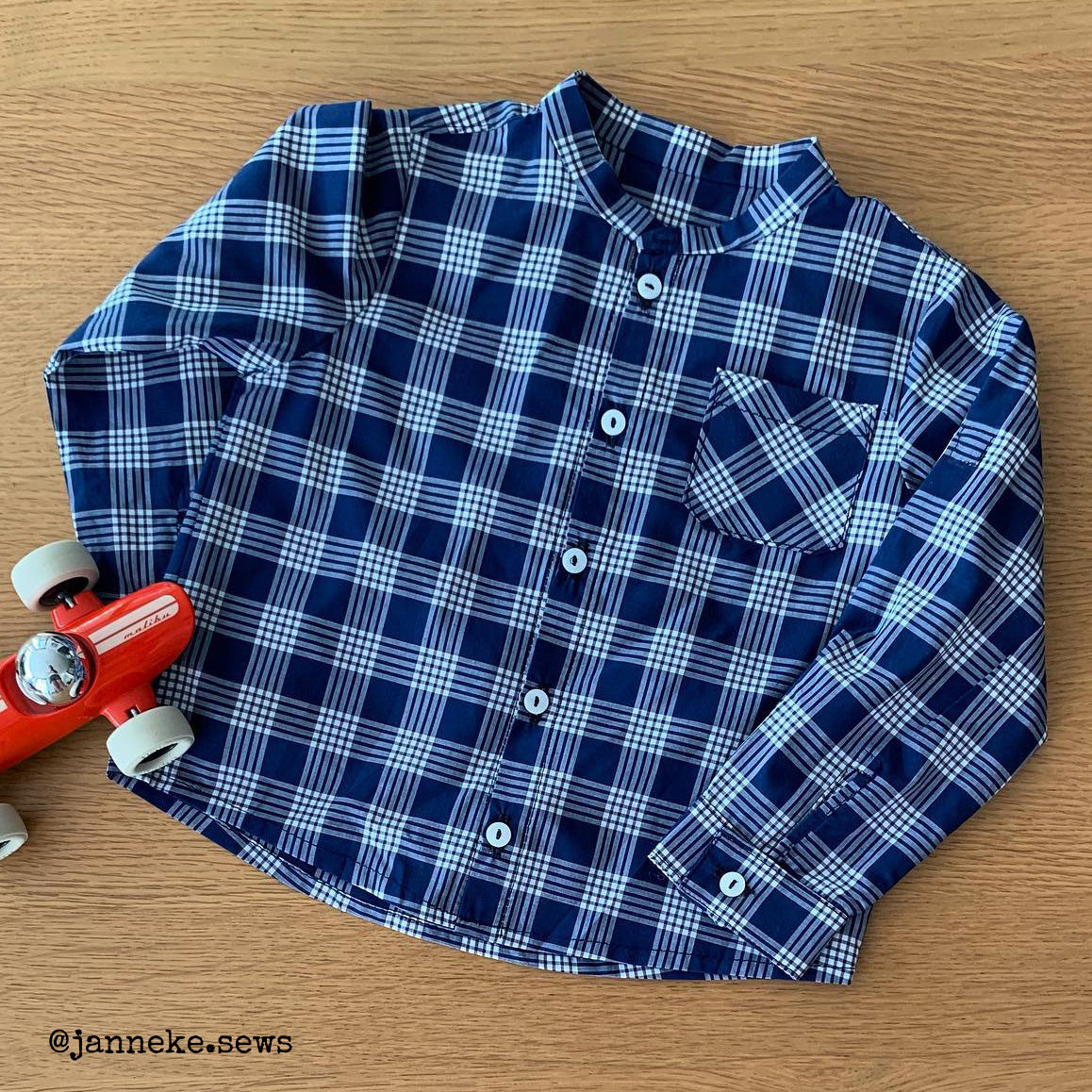 Patron de chemise à manches courtes