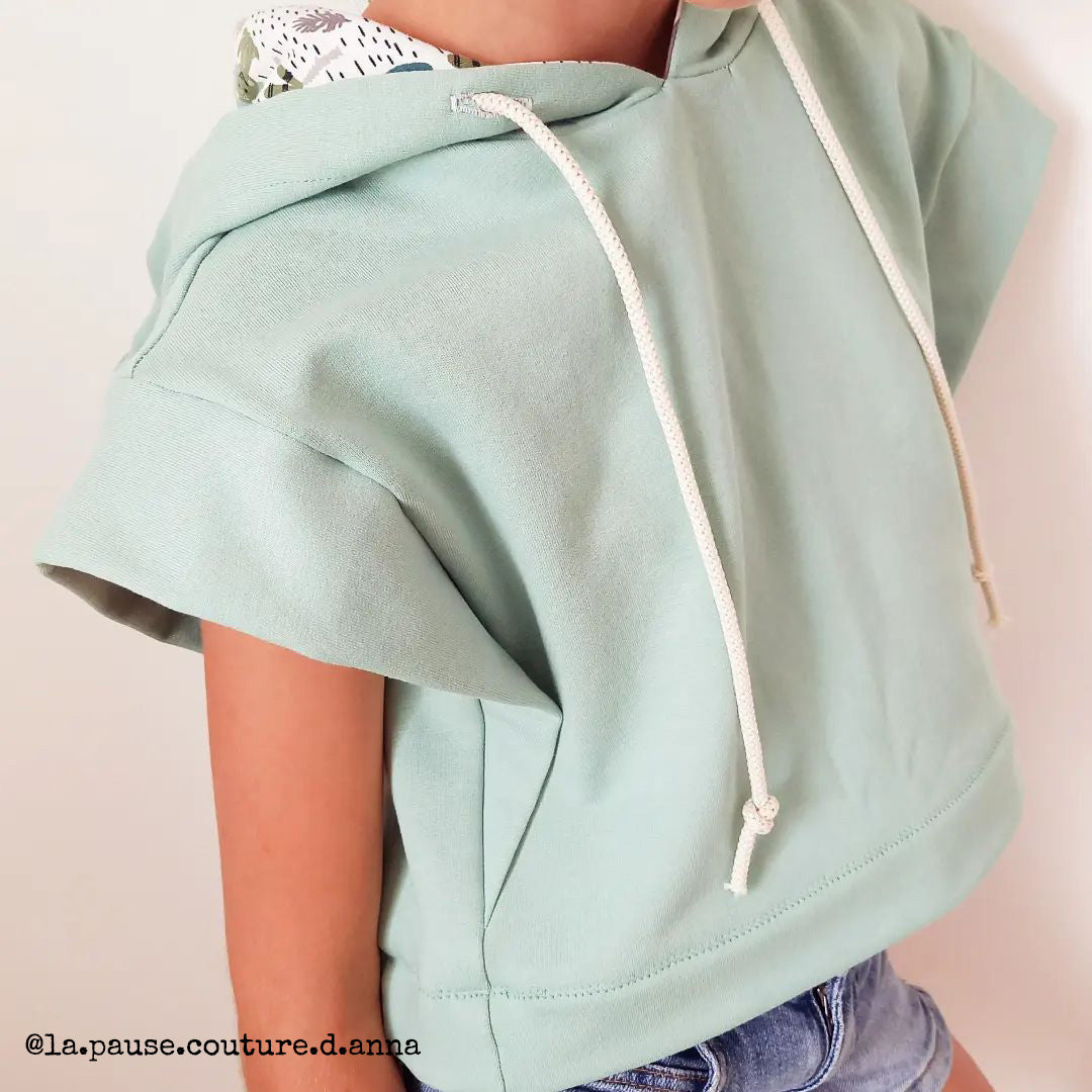 Patron de sweat forrmat papier