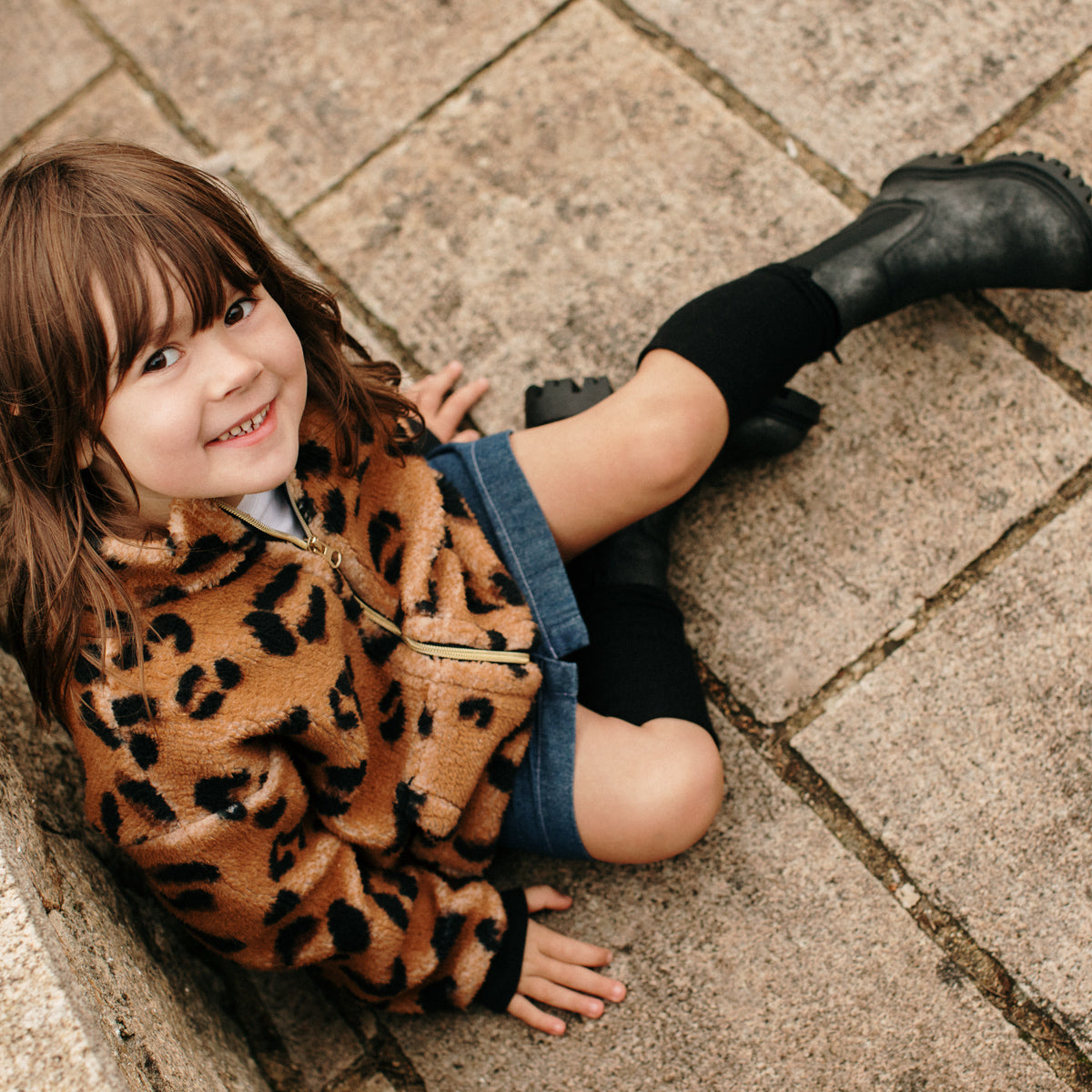 Coudre un sweat en sherpa pour enfant